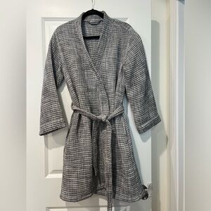 Parachute Gray Waffle Knit Robe
